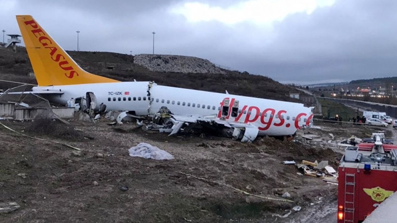 Sabiha Gökçen'deki uçak kazasının sorumluları belli oldu!