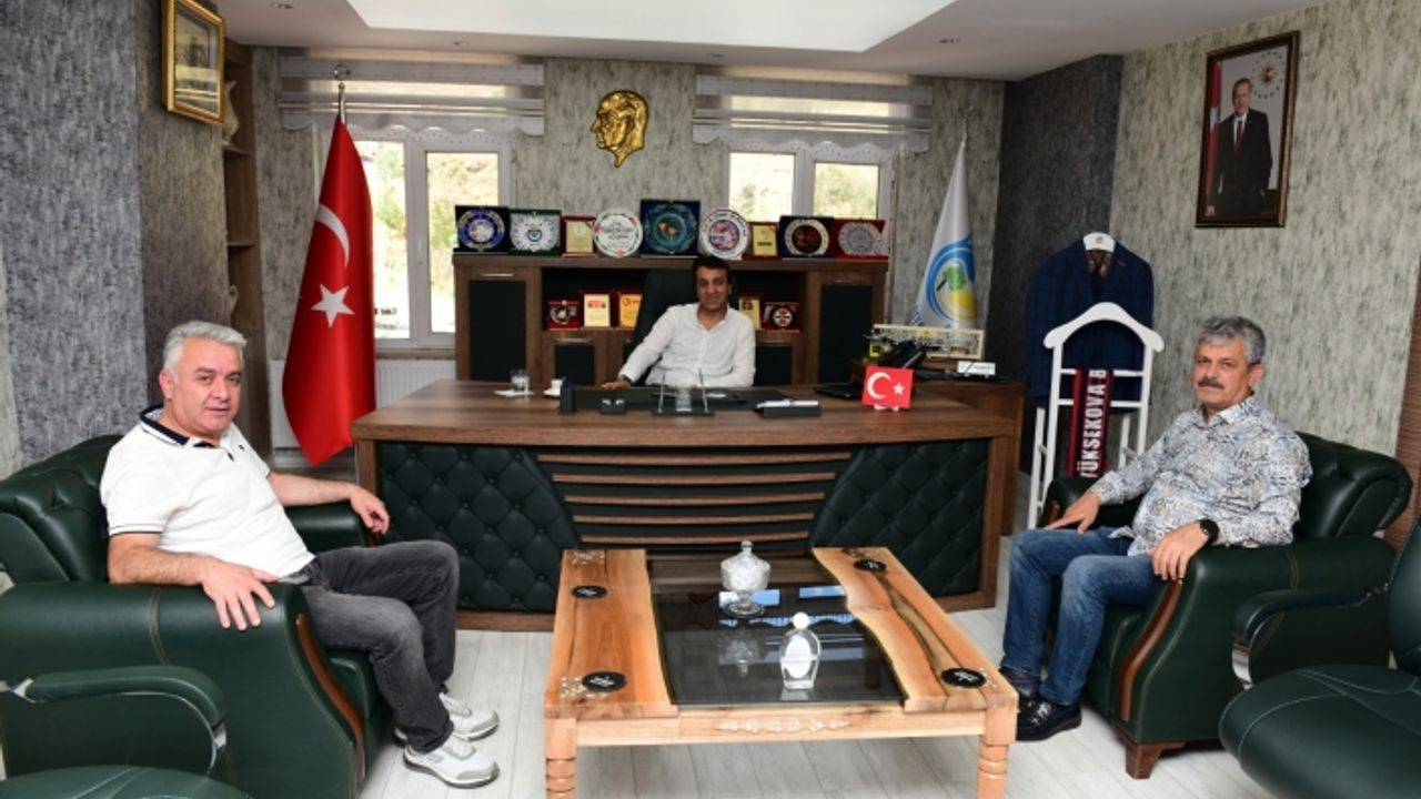Tillo Belediye Başkanı Aydın’dan Başkan Şeylan’a Ziyaret!