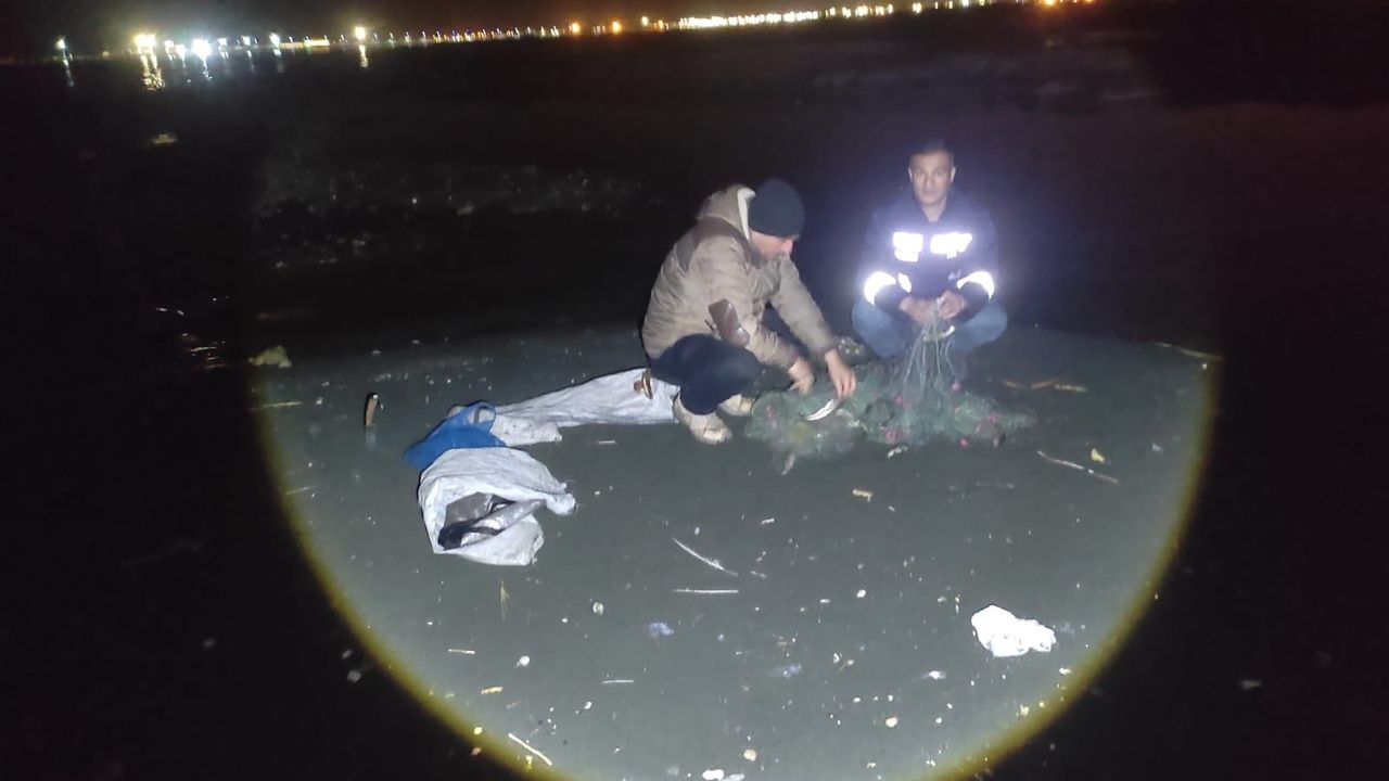 Van'da kaçak avlanılan 150 kilo Van Balığı ele geçirildi!