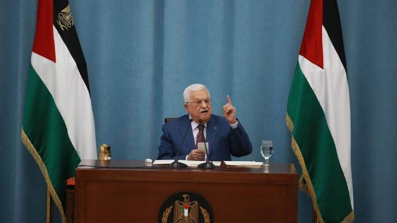 Filistin Yönetimi Devlet Başkanı  Abbas: Kapsamlı bir siyasi çözüm çerçevesinde Gazze yönetiminde rol oynayabilirim