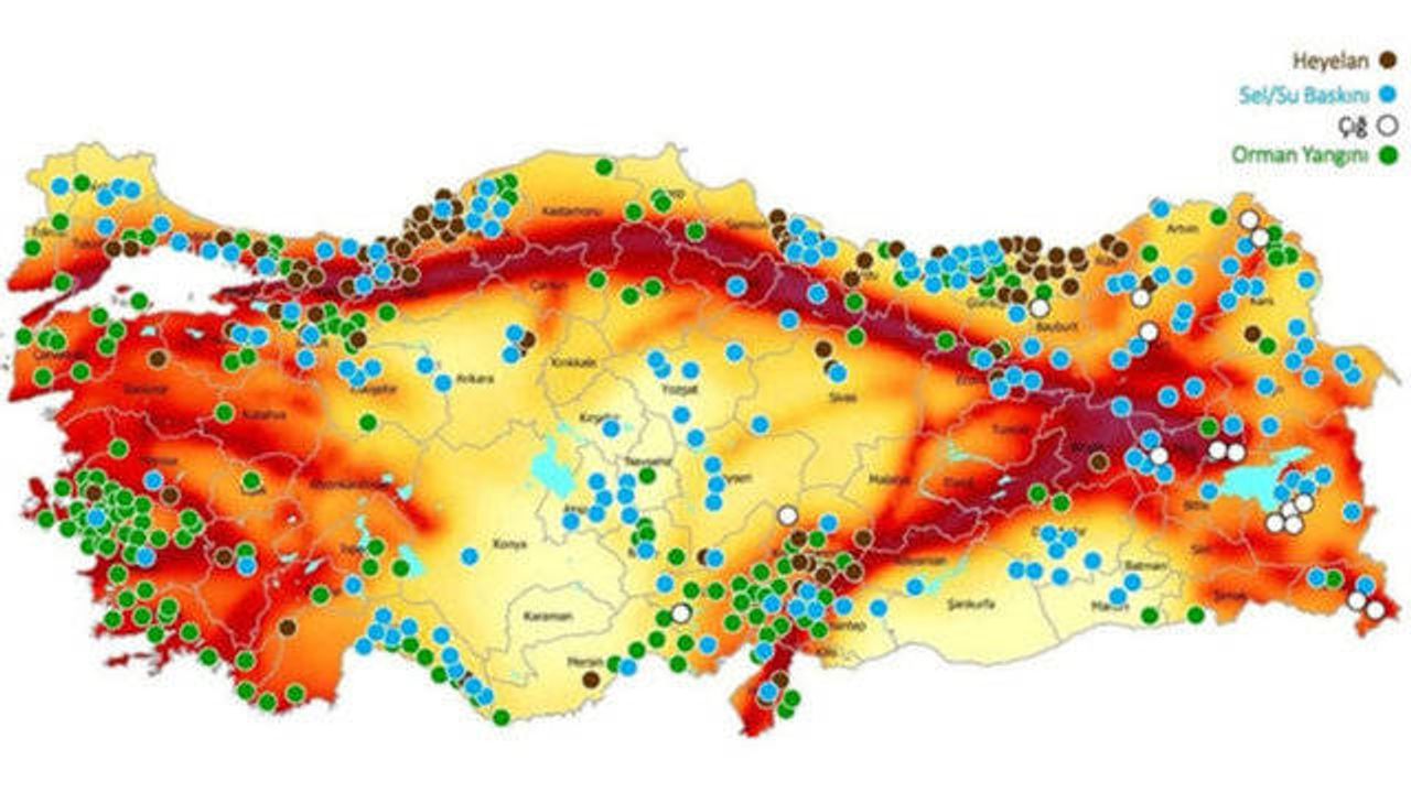 Türkiye'nin deprem haritası güncellendi! İşte Van'ın risk durumu...