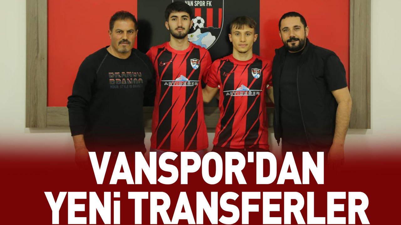 Vanspor'dan yeni transferler