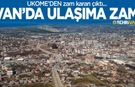 Van’da şehir içi ulaşıma bir yılda ikinci zam! İşte yeni ücret tarifesi