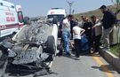 Van'da otomobil takla attı, 3 kişi yaralandı!