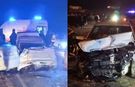 Kabus gibi gece, iki ayrı kaza: 2 kişi öldü, 13 kişi yaralandı!