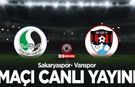 Sakaryaspor – Vanspor maçı canlı izle!