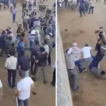 Canlı hayvan pazarında taşlı sopalı kavga: Çok sayıda yaralı var!