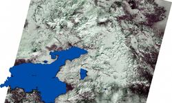 Van Gölü havzasının felaket tablosu uydu görüntülerine yansıdı!