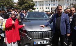 Türkiye’nin yerli otomobili TOGG Van’da görücüye çıktı!