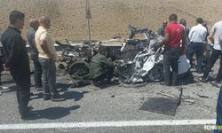 Askeri araçla otomobil çarpıştı: 1 ölü, 13 asker yaralı