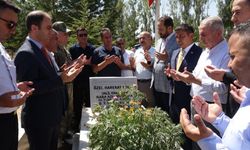 15 Temmuz Şehidi Halil Hamuryen mezarı başında anıldı