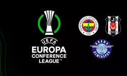 Fenerbahçe, Beşiktaş ve Adana Demirspor'un Konferans Ligi'ndeki rakipleri belli oldu