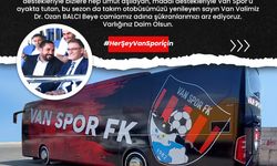 Vanspor'a yeni takım otobüsü