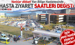 Van Bölge Hastanesi'nde önemli değişiklik! Başhekim duyurdu...