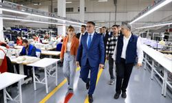Vali Balcı tekstil fabrikalarını ziyaret etti!