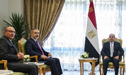 Dışişleri Bakanı Fidan, Mısır Cumhurbaşkanı Sisi'yle görüştü