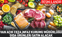 VAN CEZA İNFAZ KURUMU GIDA ÜRÜNLERİ SATIN ALACAK