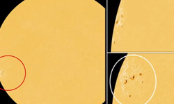 Güneş'te, Dünya'dan 15 kat daha geniş olan dev lekeler tespit edildi