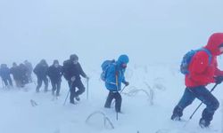 Aktivistler Esruk dağına tırmandı