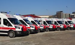 Van’ın sağlık filosuna 6 yeni ambulans eklendi!