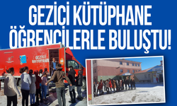 Gezici kütüphane öğrencilerle buluştu!