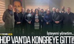 HDP Van’da kongreye gitti! İşte yeni yönetim...