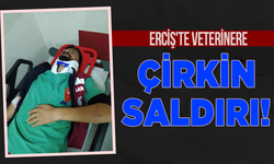 Erciş'te Veterinere çirkin saldırı!