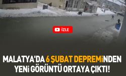 Malatya'da 6 Şubat depreminden yeni görüntü ortaya çıktı