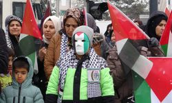 İsrail'in Gazze'ye yönelik saldırıları protesto edildi