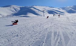 Abalı’da kayak sezonu açıldı!