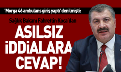 Sağlık Bakanı Koca'dan, asılsız şehit haberlerine ilişkin açıklama!