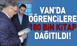 Van'da öğrencilere 180 bin kitap dağıtıldı!