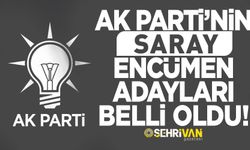 AK Parti Saray belediye encümen adayları belli oldu! İşte aday listesi...