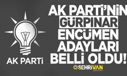AK Parti Gürpınar belediye encümen adayları belli oldu! İşte aday listesi...