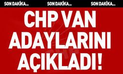 CHP'nin Van'daki 5 ilçe belediye başkan adayı belli oldu! İşte adaylar