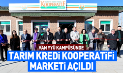Van YYÜ Kampüsünde Tarım Kredi Kooperatifi Marketi Açıldı