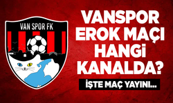 Vanspor–Erokspor maçı hangi kanalda? İşte maç yayını…