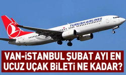 Van-İstanbul Şubat ayı en ucuz uçak bileti ne kadar?