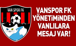 Vanspor'dan Vanlılara önemli mesaj!