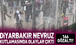 Diyarbakır Nevruz kutlamasında olaylar çıktı; 166 gözaltı!