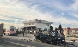 Cumhurbaşkanı Erdoğan'ın koruma ekibi trafik kazası geçirdi: 1 polis şehit, 3 kişi yaralı!