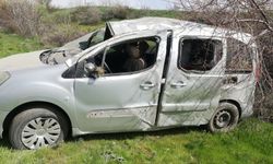 Van’da kontrolden çıkan otomobil şarampole yuvarlandı: 4 kişi yaralandı!