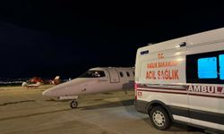 Van'da 6 yaşındaki çocuk hasta için ambulans uçak havalandı