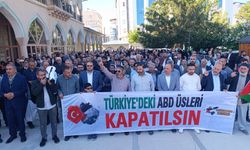 İsrail’in çadır kentteki katliamı Van’da protesto edildi!