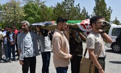 Van YYÜ’de Gazze'de ölenler için temsili cenaze töreni düzenlendi!