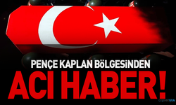 Pençe Kaplan bölgesinden acı haber!