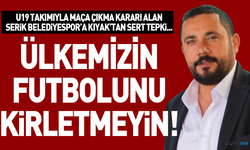 Vanspor Başkanı Kıyak; Ülke futbolunu kirletmeyin!