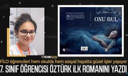 7. sınıf öğrencisi Hatice Berfin Öztürk’ün ‘Onu Bul’ romanı çıktı