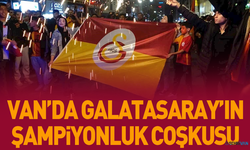 Van’da Galatasaray’ın şampiyonluk coşkusu