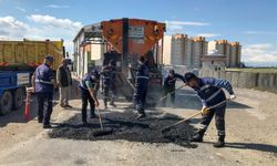 Büyükşehir Belediyesi yol yapım ekipleri aralıksız çalışıyor